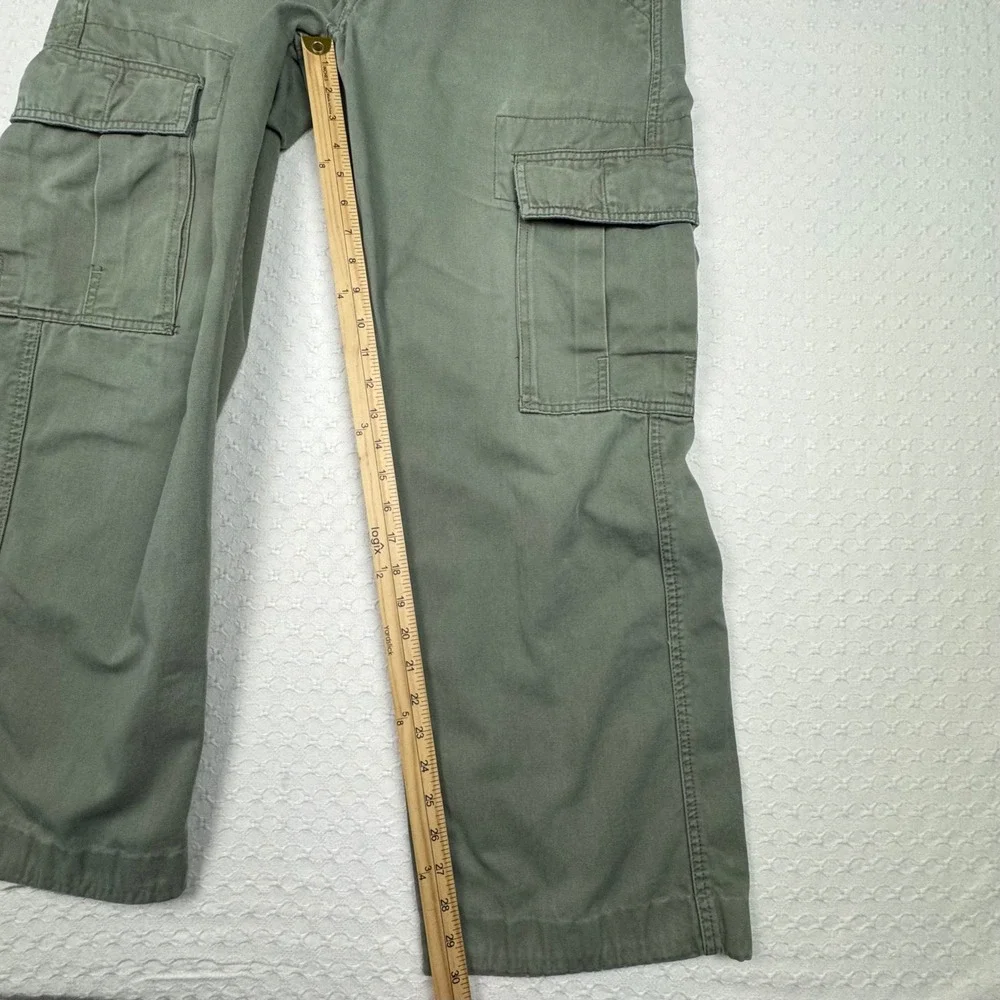 Levis Cargo Pants Utility Gorpcore Men 32x32 (fit 32x30) Green Military Y2K Work